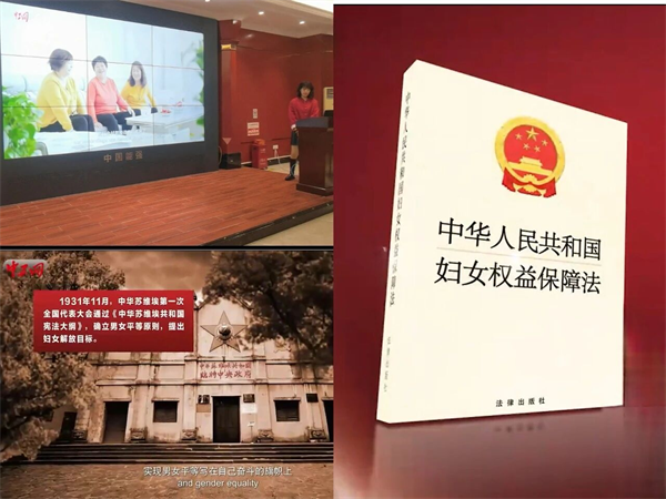 能强瓷砖女职工学习妇女权益保障法